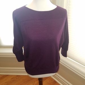 LOFT Purple Sweater